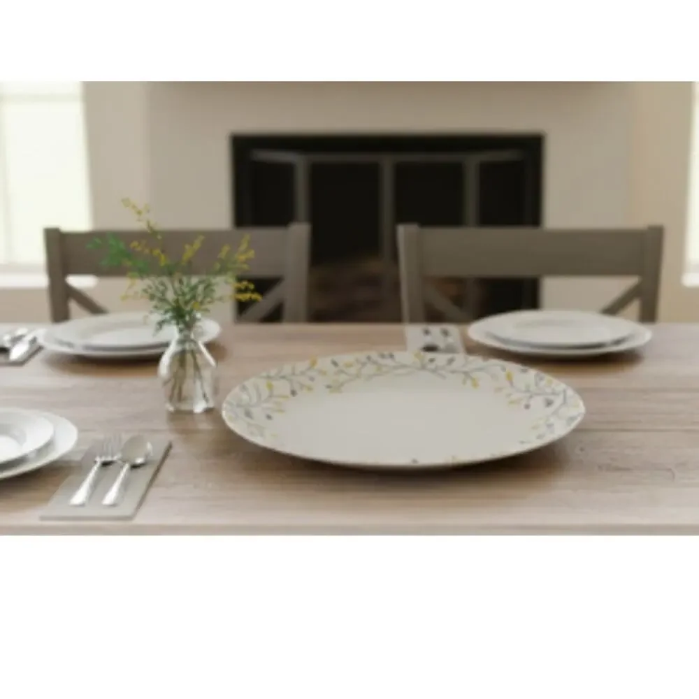 Pottery Barn Christmas Winter Caribou Holiday Oval Serving Platter 16.25″